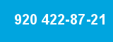 920 422-87-21